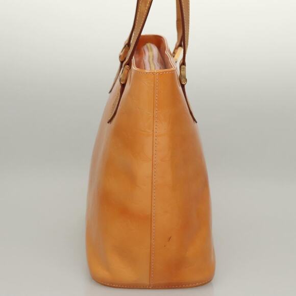 LOUIS VUITTON Monogram Vernis Houston Bag Marshmallow Pink M91302 - Picture 6 of 13